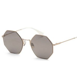Fendi Hexagon mirrored sunglasses